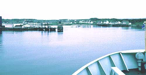 Docking in Port Ellen