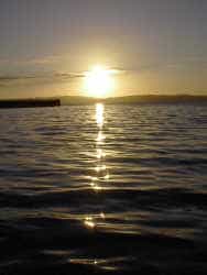 Sunset in Bowmore